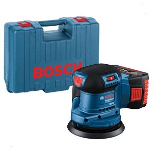 سنباده لرزان شارژی بوش مدل GEX 185-LI  با باتری ۴ آمپر