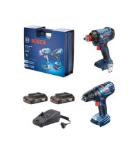 مجموعه دریل و بکس شارژی مدل GSR 180-LI + GDX 180-LI